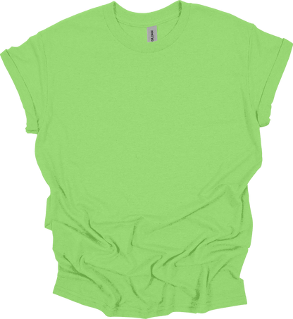 Adult Blank T-Shirt: Gildan Dry Blend