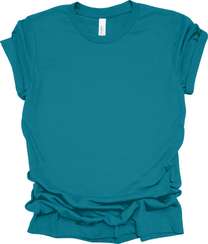 Adult Blank T-Shirt: Bella Canvas Jersey