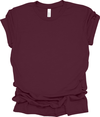 Adult Blank T-Shirt: Bella Canvas Jersey