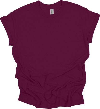 Adult Blank T-Shirt: Gildan Dry Blend