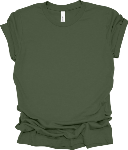 Adult Blank T-Shirt: Bella Canvas Jersey