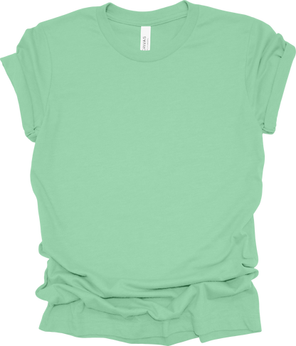 Adult Blank T-Shirt: Bella Canvas Jersey
