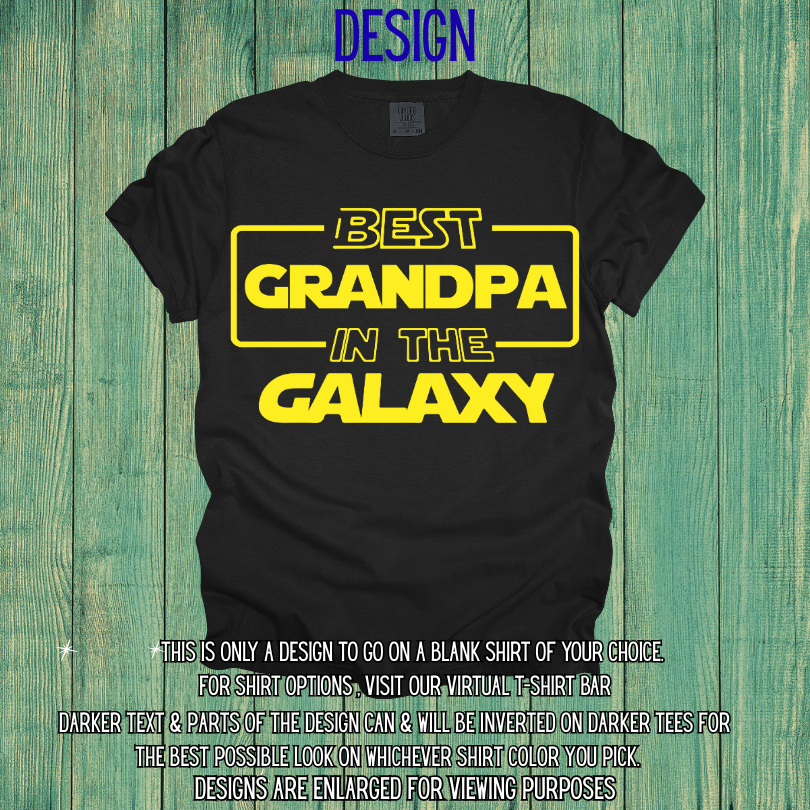Galaxy Grandpa Design