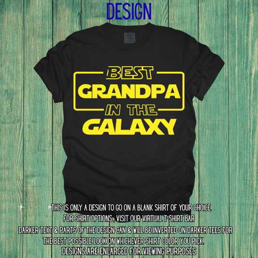 Galaxy Grandpa Design