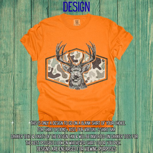Camo Deer Design