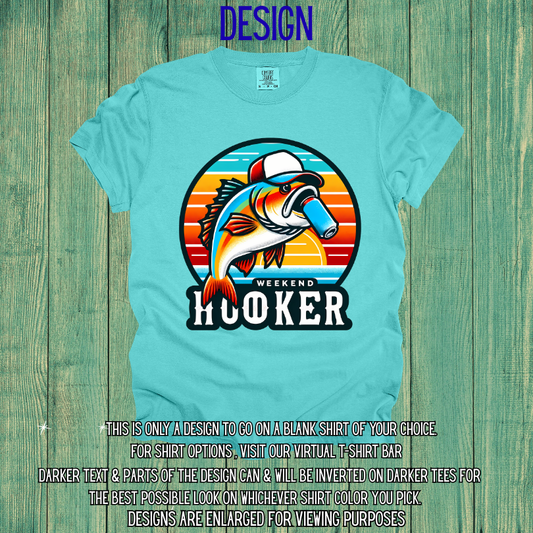 Colorful Weekend Hooker Design