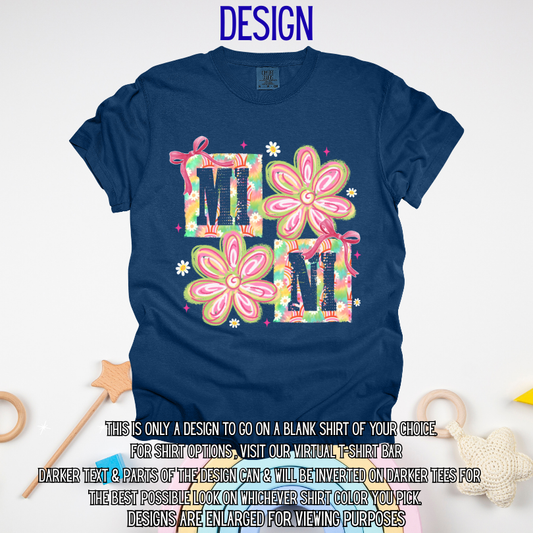 Mini Floral Block Design