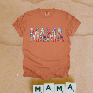 Foux Embroidered Mama Design