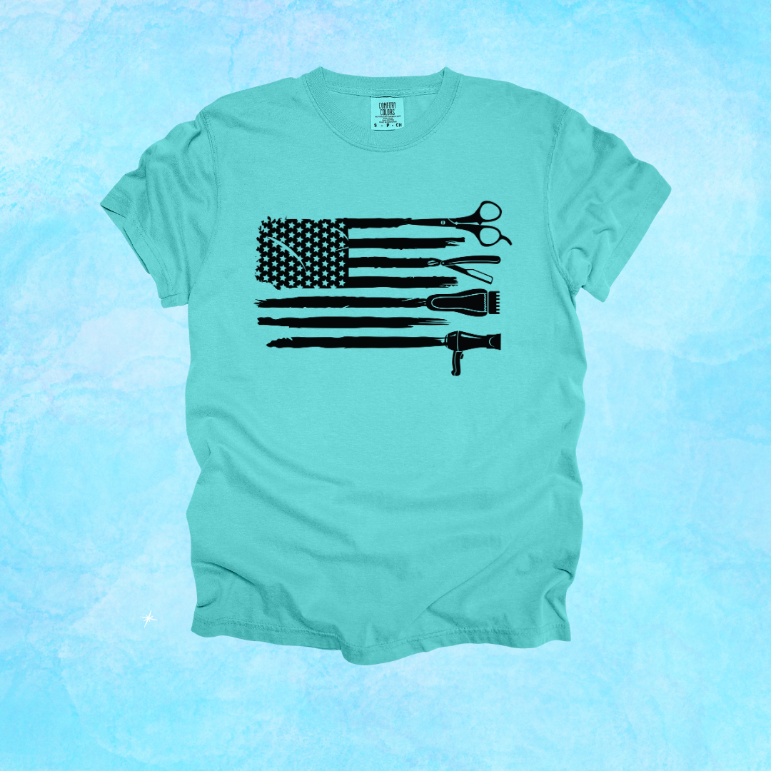 Hair Dresser Flag Design