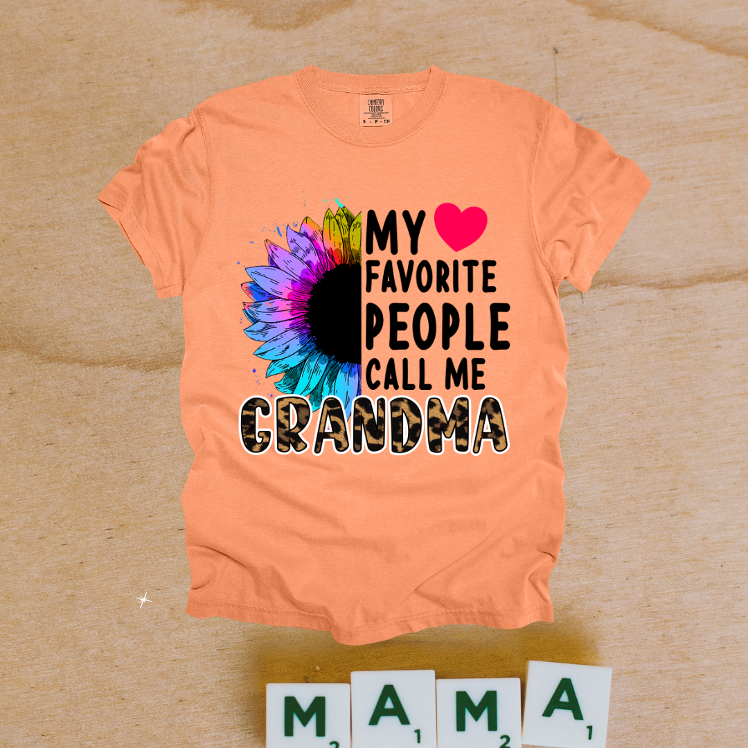 Sunflower Grandma Design
