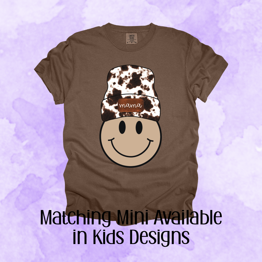 Mama Smiley Beanie Design