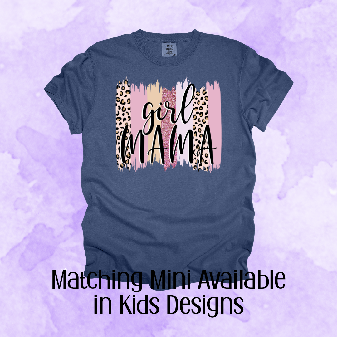Pastel Girl Mama Design
