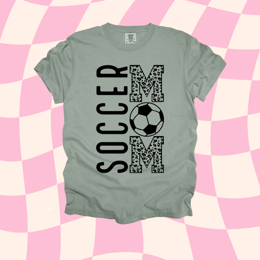 Vertical Soccer Mom Design