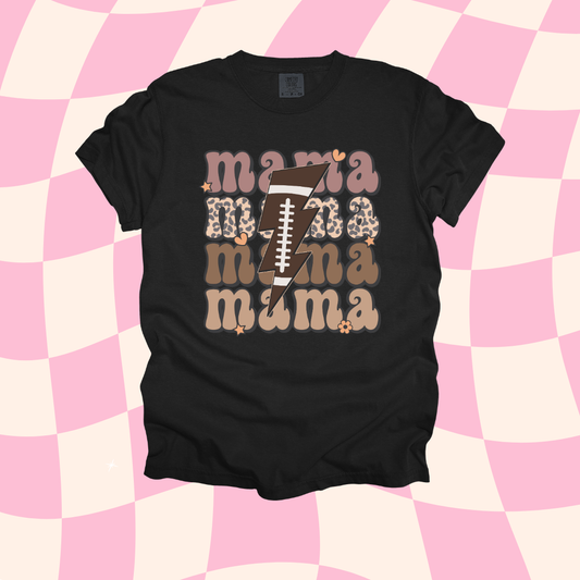 Mama Repeat Football Design