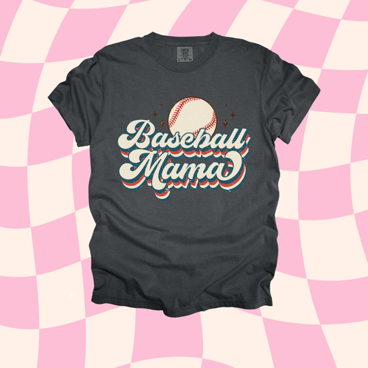 Retro Baseball Mama Design