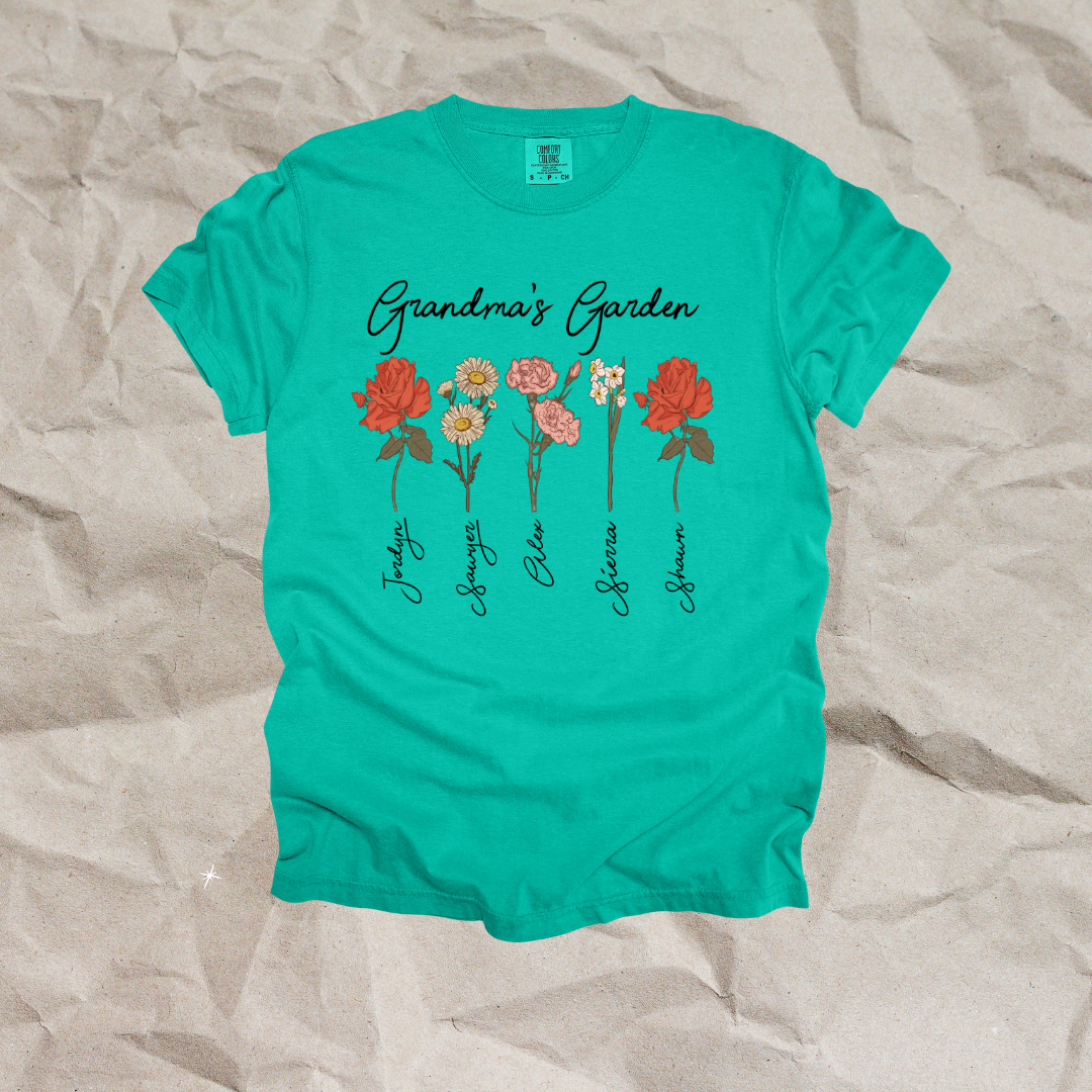 Custom Grandmas Garden Design