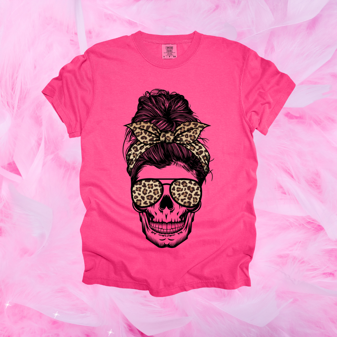 Cheetah Skull Design