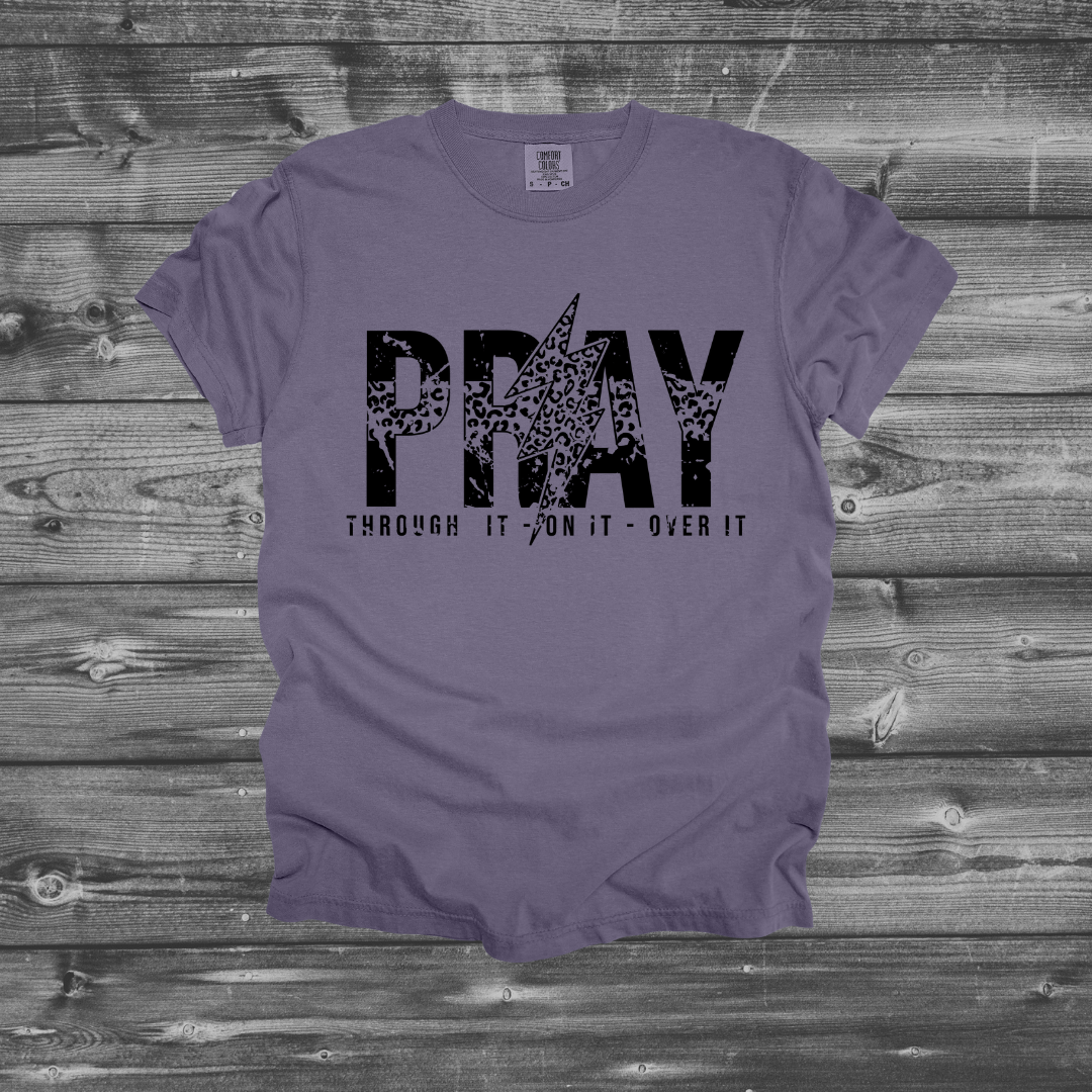 Cheetah Print Pray Design