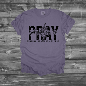 Cheetah Print Pray Design