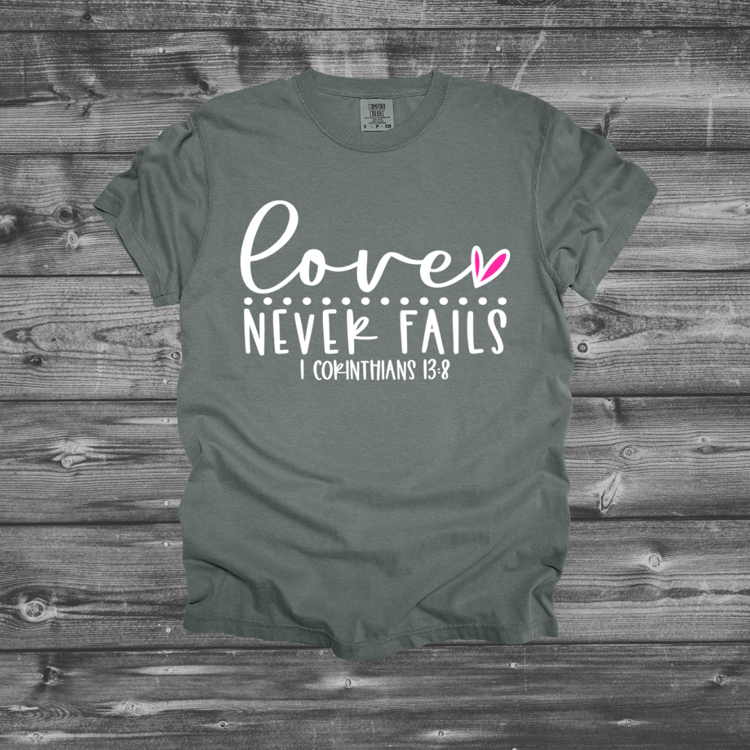 Love Never Fails Design