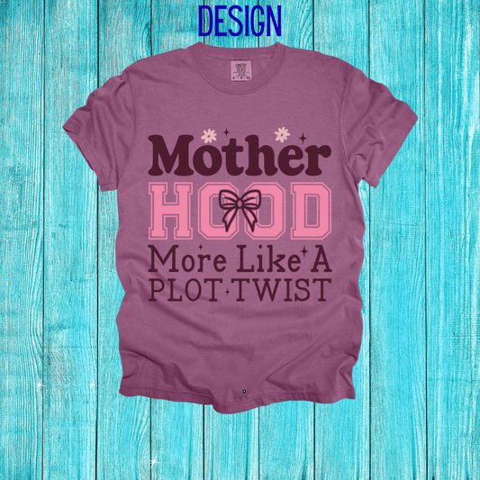 Motherhood Plot Twist Design