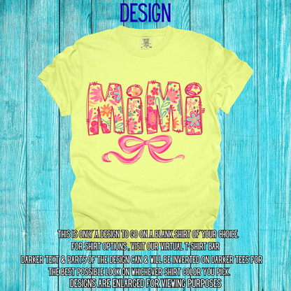 MiMi w/ Bow Design