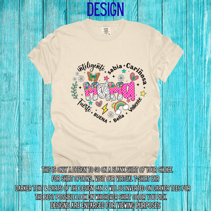 Madre en Espanol Design