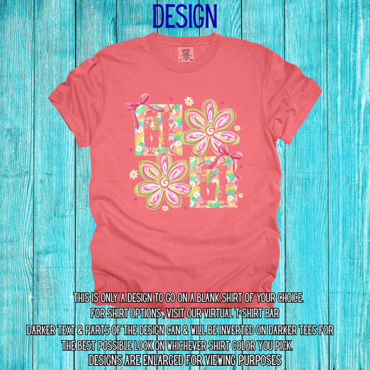 GiGi Floral Block Design