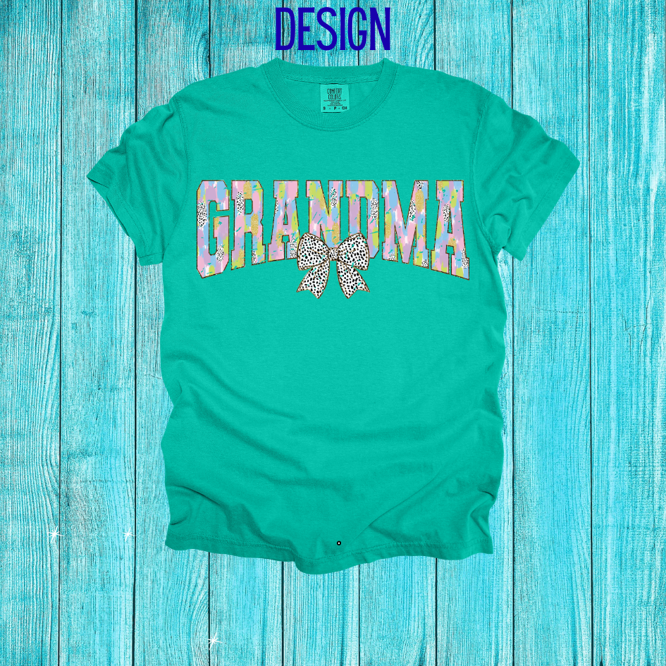 Pastel Grandma Design