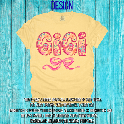 GiGi w/ Bow Design
