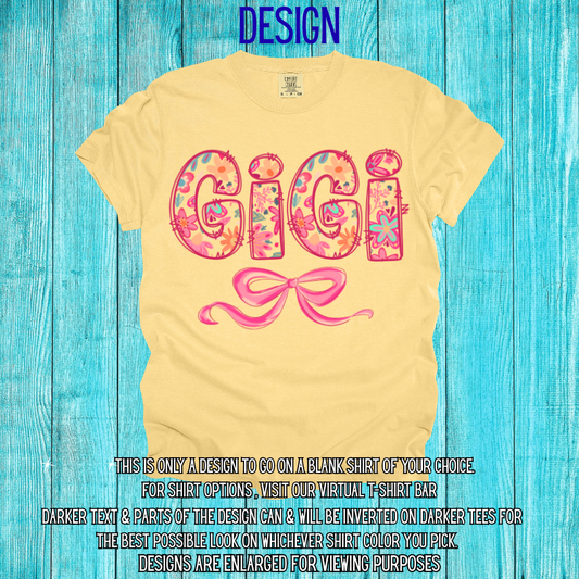 GiGi w/ Bow Design