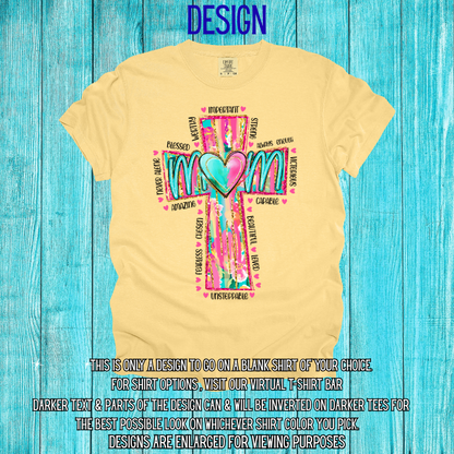 Mom Cross Design