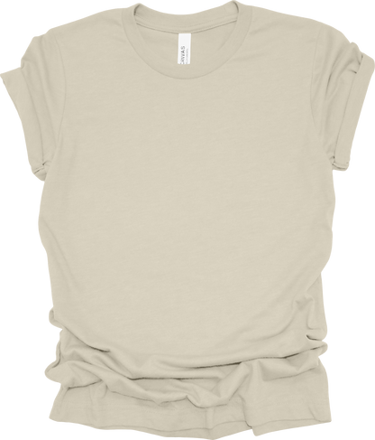 Adult Blank T-Shirt: Bella Canvas Jersey