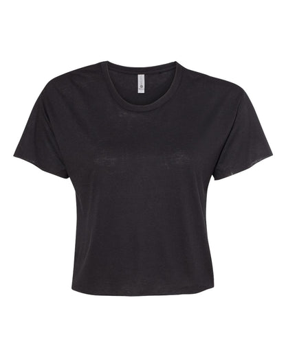 Adult Blank T-Shirt: Next Level Festival Crop Top