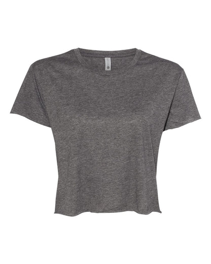 Adult Blank T-Shirt: Next Level Festival Crop Top