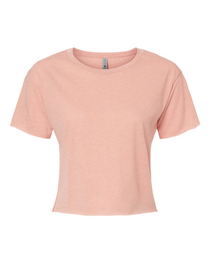 Adult Blank T-Shirt: Next Level Festival Crop Top