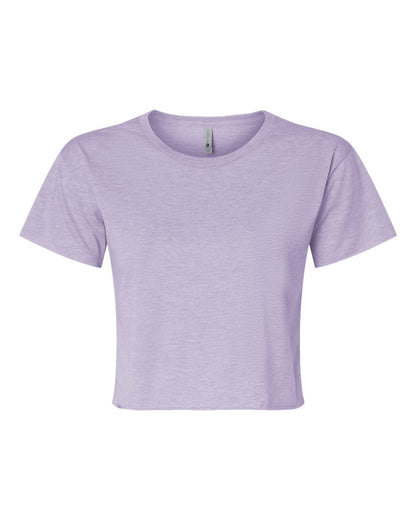 Adult Blank T-Shirt: Next Level Festival Crop Top