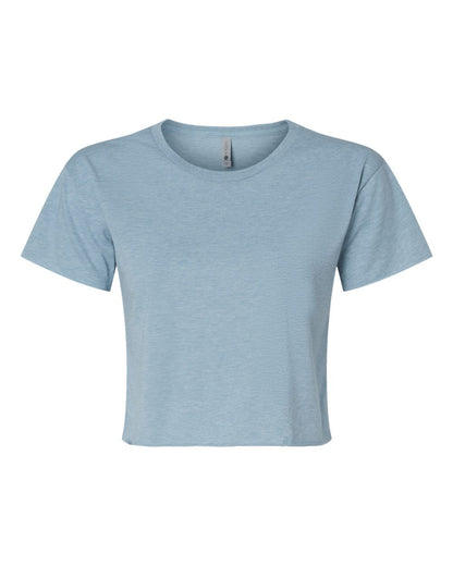 Adult Blank T-Shirt: Next Level Festival Crop Top