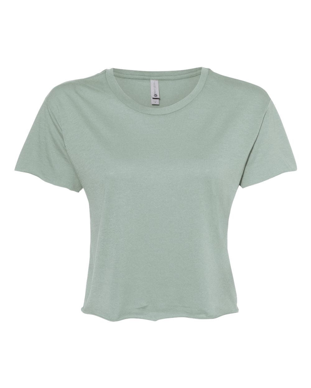 Adult Blank T-Shirt: Next Level Festival Crop Top