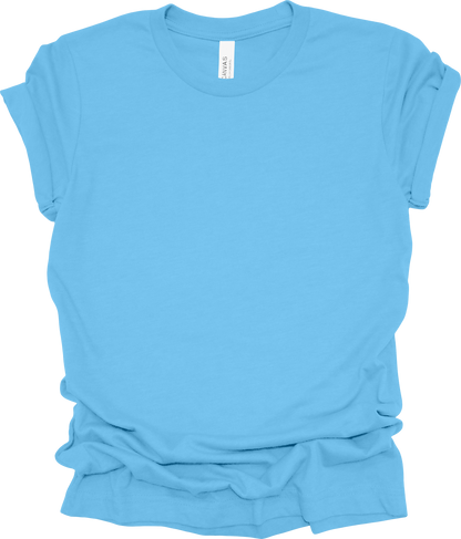 Adult Blank T-Shirt: Bella Canvas Jersey
