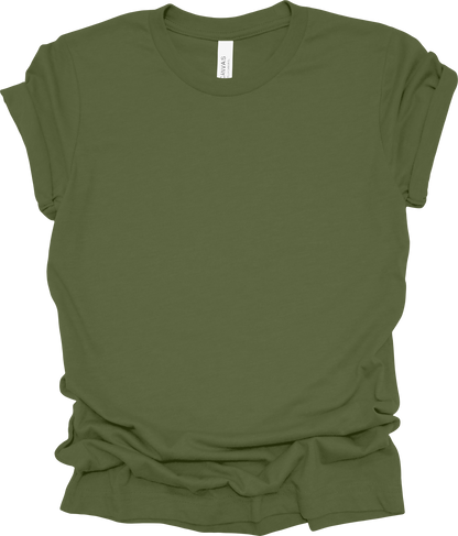 Adult Blank T-Shirt: Bella Canvas Jersey