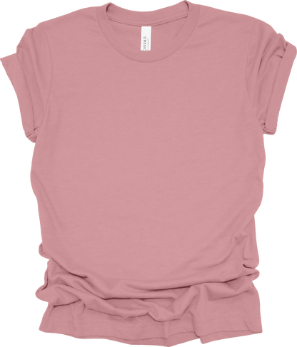 Adult Blank T-Shirt: Bella Canvas Jersey