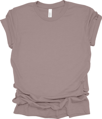 Adult Blank T-Shirt: Bella Canvas Jersey