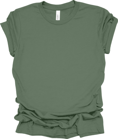 Adult Blank T-Shirt: Bella Canvas Jersey