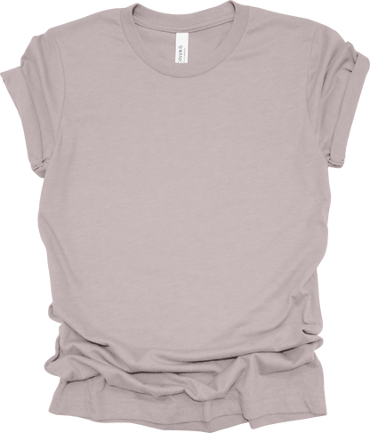 Adult Blank T-Shirt: Bella Canvas Jersey