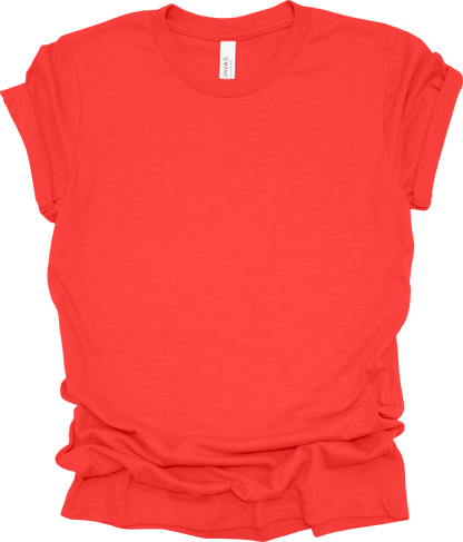 Adult Blank T-Shirt: Bella Canvas Jersey