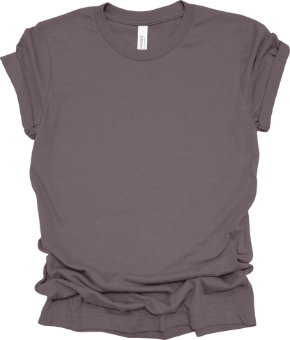 Adult Blank T-Shirt: Bella Canvas Jersey