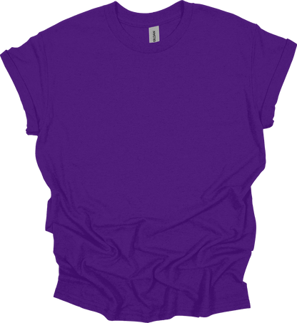 Adult Blank T-Shirt: Gildan Dry Blend