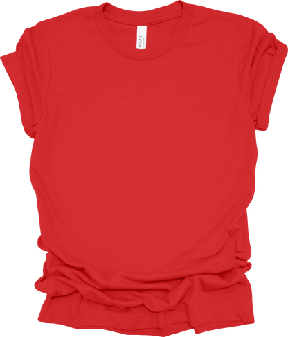 Adult Blank T-Shirt: Bella Canvas Jersey