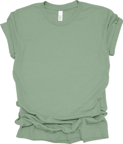 Adult Blank T-Shirt: Bella Canvas Jersey